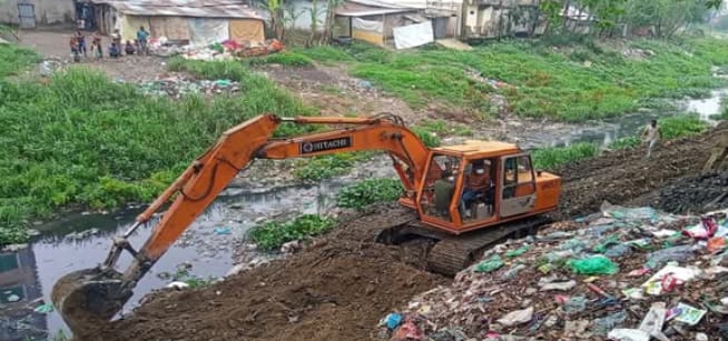 Bashia at Risk of Extinction Due to Encroachment and Pollution, Waste Removal in Name Only